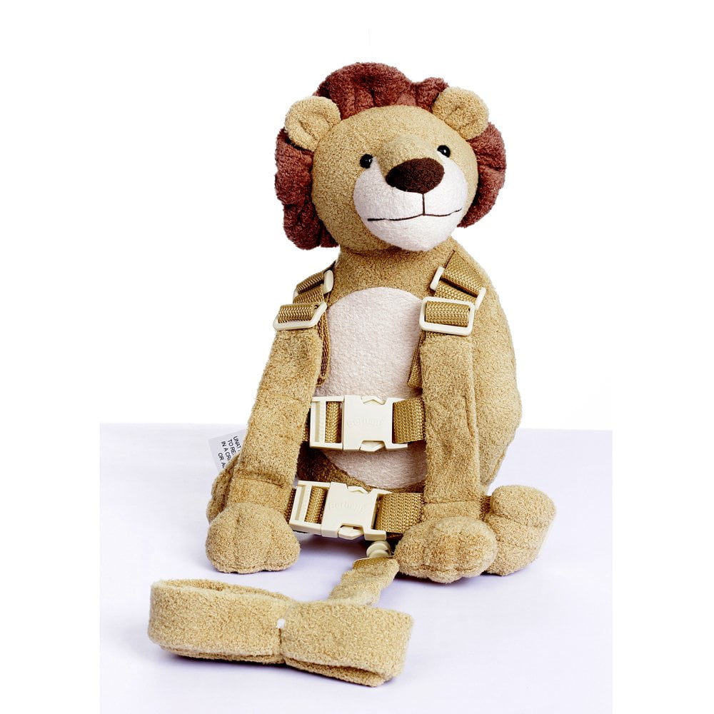 Berhapy 2 in 1 Lion Toddler Safety Harness Backpack Children s Walking Leash Strap Yellow Walmart