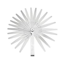Unique Bargains Metric Thickness Feeler Gauge 0.02-1.00mm 23 Tip Mn Steel Measuring Tool for Gap Width