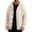 Beige, variant on Rrxhxhs Mens Cardigan Solid Color Button Front Long Sleeve Loose Casual Hooded Knitted Sweater Cover Up with Pockets