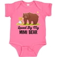 thumbnail image 3 of Inktastic Mimi Bear Loves Me Grandbaby Boys or Girls Baby Bodysuit, 3 of 5