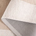 thumbnail image 5 of SAFAVIEH Pine Martha Solid Wool Area Rug, Dark Beige/Ivory, 6' x 6' Square, 5 of 10