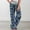 Navy, variant on HUPOM Womens Scrub Pants Joggers Training Pants Trousers Low Waist Rise Long Flare-Leg Gray XL