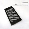 thumbnail image 5 of Rejilla de ventilación Cubierta de ventilación rectangular para gabinete Zapatero Armario (80*500, 5 of 5