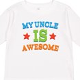 thumbnail image 4 of Inktastic My Uncle is Awesome Boys or Girls Long Sleeve Toddler T-Shirt, 4 of 5