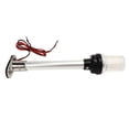 thumbnail image 4 of Luz De Ancla para Barcos De 10 Pulgadas, Luz Blanca Cálida De 360 ​​Grados, Luz LED Redonda para Poste De Popa, Luz De Navegación para Barcos De Yates Marinos Poligonales, Barcos De Pesca, 4 of 14
