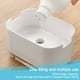 thumbnail image 4 of Dispensador de jabón de cocina 2 en 1 con soporte para esponja - Dispensador de líquido para lavavajillas para cocina - Aparatos de cocina inteligentes - Organizador de encimera para fregadero -, 4 of 5