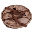 thumbnail image 3 of Cubo Plegable Resistente Al Desgaste Ahorro De Espacio Cubo Plegable Portátil para Acampar Al Aire Libre Viajar 20L Caqui, 3 of 14