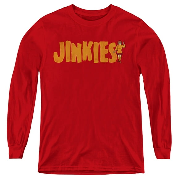Scooby Doo - Jinkies - Youth Long Sleeve Shirt - Medium