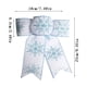 thumbnail image 2 of Adorno Navideo De Copo De Nieve Con Lazo, Detalle Para Ventana De Cristal, Acrlico Brillante, Decoracin Festiva Para El Hogar, Para Sala De Estar, Decoracin De Temporada, Temtica, Ukhbmc, 2 of 7