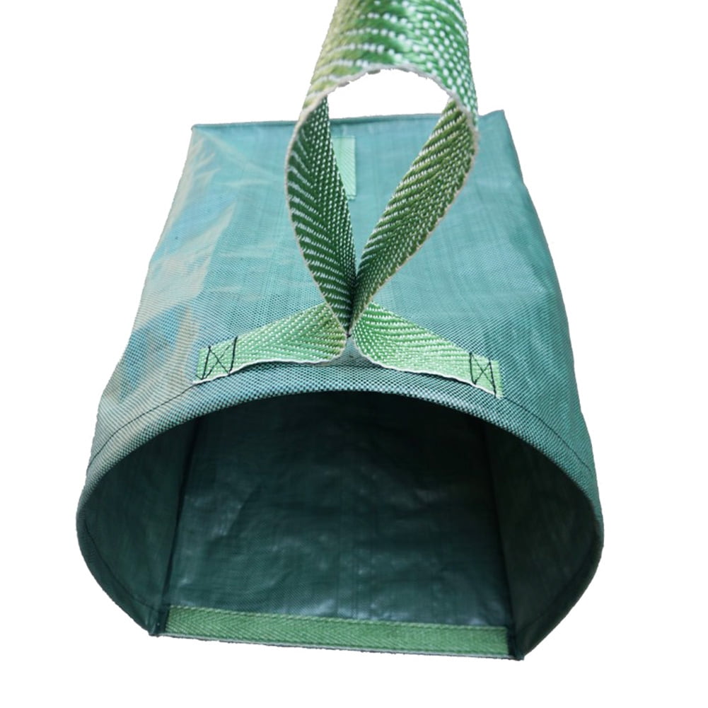 Yard Dustpan-Type Garden Bag for Collecting Leaves Reuseable Heavy Duty Gardening Bags Royal Blue Lawn Pool Garden Leaf Waste Bag 
