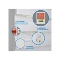 thumbnail image 4 of WYMO Zebra Blinds 47 x 24 INCH - Sheer Horizontal Blinds and Shades for Daytime and Nighttime - Light Filtering Roller Shades for Windows - Red - Manual Control Stick, 4 of 7