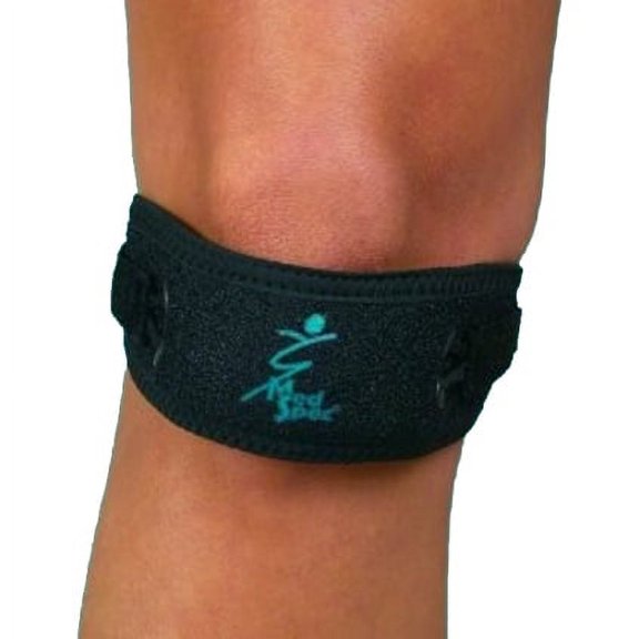 Med Spec 223622 Low Profile Design Patellavator Knee Orthosis with Interlocking Base Strap, Small: 11 Inches - 13 Inches, Black