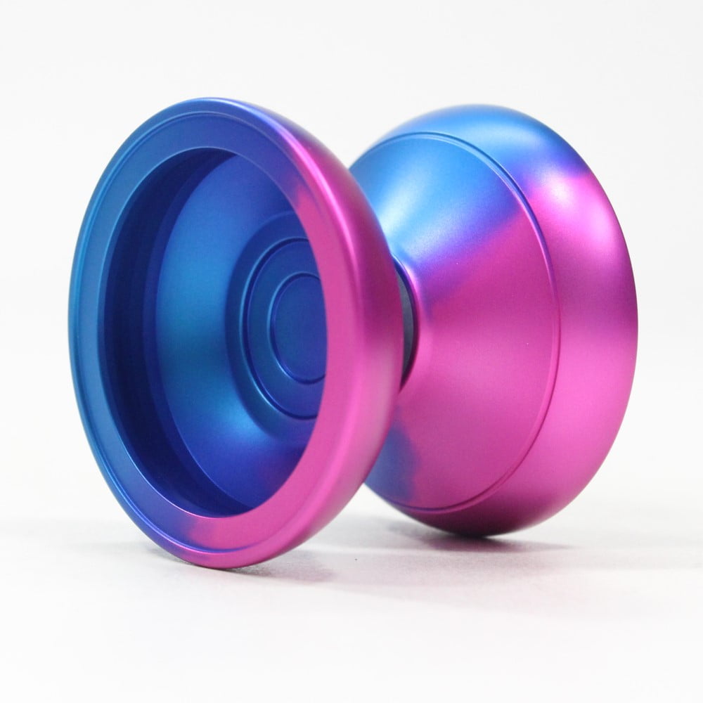 MK1 Diffraction v3 YoYo Finger Spin MonoMetal YoYo (Laser Fade