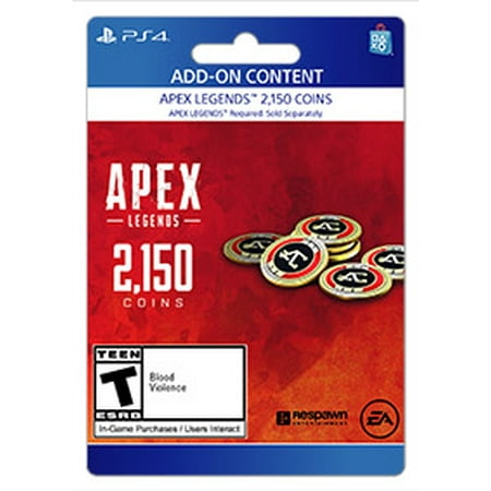 Apex Legends™ – 2,000 (+150 Bonus) Apex Coins, Electronic Arts, Playstation, [Digital Download]