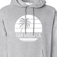 thumbnail image 3 of Inktastic San Diego California Beach Adult Hoodie Sweatshirt, 3 of 4