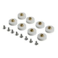 thumbnail image 7 of Shower Door Rollers Want To Replace The Wheels Of Your Shower Door? Use 8Pcs Grooved 225MM Diameter Shower Door Rollers, 7 of 7
