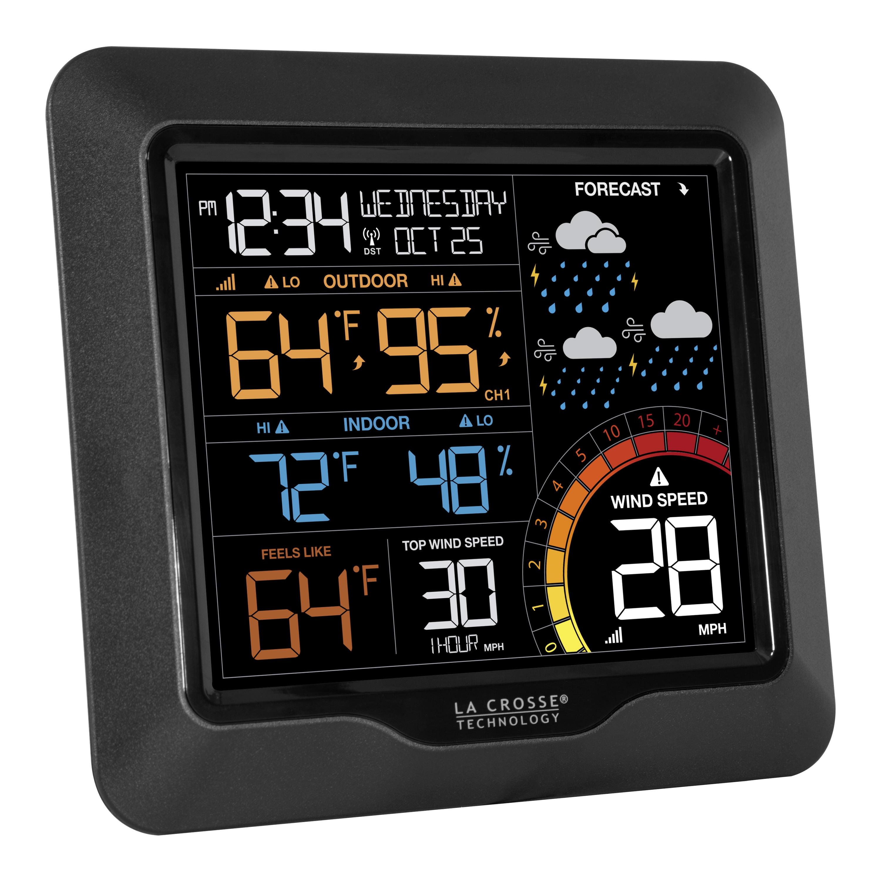La Crosse 3271417 Technology Professional Color Wind Speed Weather