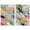 Gallery Wrapped, variant on Gold Accents Set Canvas Print Modern Abstract Art Set by Art Remedy, Silver Frame, 36 x 54