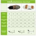 thumbnail image 3 of OrthoComfoot Women's Lace Up Boat Shoes with Arch Support, Comfortable Shoes for Plantar Fasciitis, Orthopedic Casual Deck Loafers for Heel and Foot Pain Relief, 3 of 6