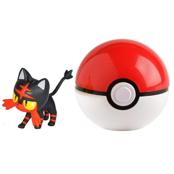Pokémon Clip 'N' Go W2 - Litten + Poké Ball