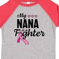thumbnail image 4 of Inktastic Breast Cancer Awareness My Nana is a Fighter Boys or Girls Toddler T-Shirt, 4 of 5