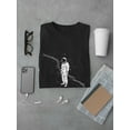 thumbnail image 3 of Born To Fly Astronaut Tee Men's -Image by Shutterstock, 3 of 4