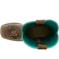 thumbnail image 3 of Smoky Mountain Western Boots Girls Wildflower Leather Brown 3023C, 3 of 4