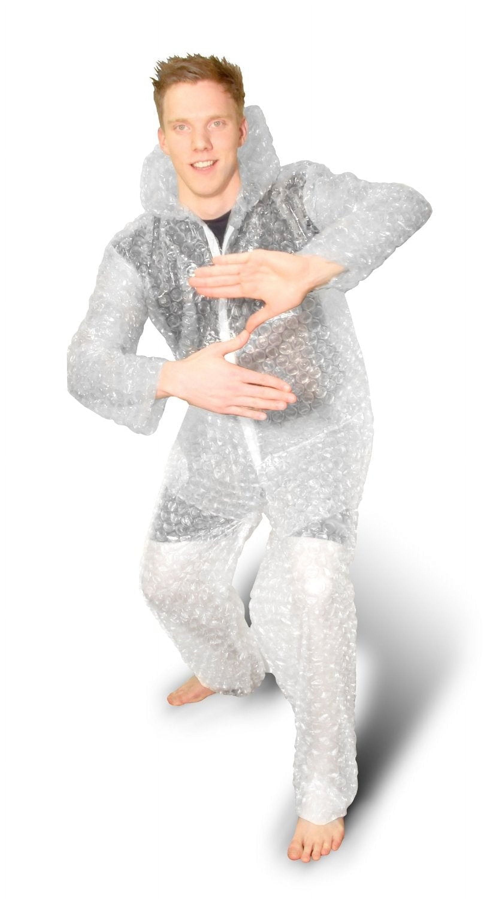 Thumbs Up UK Bubble Wrap Full Body Suit Zoltan Men's Halloween Fancy-Dress  Costume for Adult, One Size
