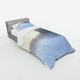 thumbnail image 2 of Ambesonne Winter Bedding Set 3 Pcs, Frozen Lake in Woods, Twin XL, White Green, 2 of 2