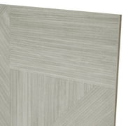 The Tile Project 24x48 Designer 3d Wood Look Porcelain Tile-Gray (1 Sample 6"x6")