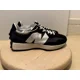 thumbnail image 1 of New Balance 327 Black Phantom Men’s Size 8.5 White Custom MS327LB1, 1 of 6