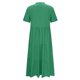 thumbnail image 5 of Vestido de Verano de Manga Corta para las Mujeres Botón de Color Sólido Plegado Vestido con Cuello en V, Vestido de Moda de Verano Casual, 5 of 7