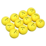 Nitro Golf Ultimate Distance Golf Balls, Yellow, 12 Pack