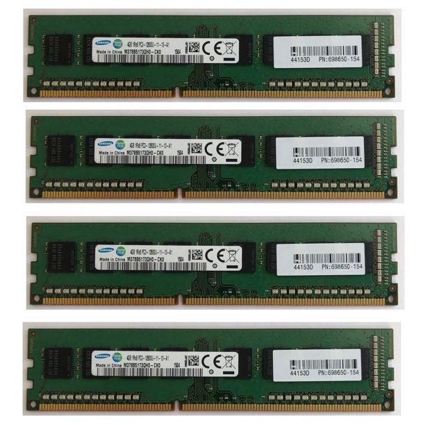 Samsung 16gb Ddr3 4 X 4gb 1rx8 Pc3 u 11 12 A1 M378b5173qh0 Ck0 Desktop Memory Walmart Com Walmart Com Samsung 16gb Ddr3 4 X 4gb 1rx8 Pc3 u 11 12 A1 M378b5173qh0 Ck0 Desktop Memory Walmart Com Walmart Com