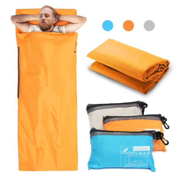bed in a bag with sheets