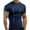 Navy, variant on Elvqul Stylish T-Shirts for Men Short Sleeve Fast Drying Shirts Athletic Under $10 Gym Printed Pullover Breathable Lightweight Mens T Shirts Crew Neck