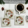 thumbnail image 7 of Thirstystone Winter Forest Santa Tumbled Tile Coaster Set of 4, 7 of 7