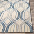 thumbnail image 3 of Surya BAN3390-268 Blue Banshee 3' X 8' Runner Wool Hand Tufted Geometric Area Rug, 3 of 7