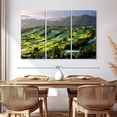 thumbnail image 3 of Elephant Stock Seoul Golf Course Wall Art - Horizontal Multi Panel Canvas - Lobby Wall Decor - Sports Multi Panel - Green And Yellow Decor - 65" x 42", 3 of 8