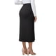 thumbnail image 3 of Falda larga casual de maternidad de cintura alta en A, con vuelo y estilo suelto, XL, negra, 3 of 5