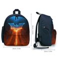 thumbnail image 2 of 12In Bat-,Menn Backpack Small Travel Backpacks Lightweight Sports Daypack, 2 of 6