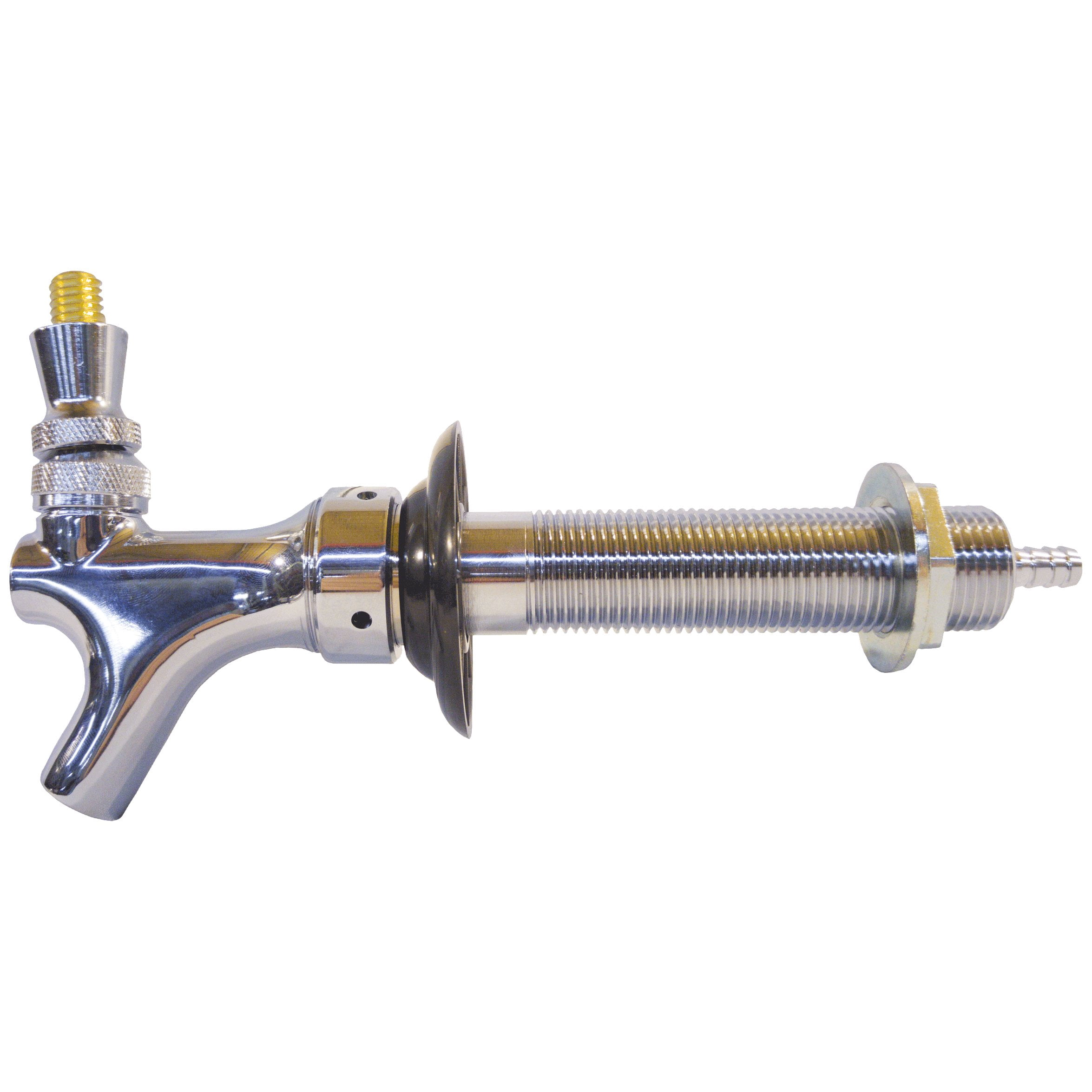 Homebrewstuff Add a Tap Draft Beer Kegerator Conversion Kit Faucet and Sankey D Coupler with Hoses