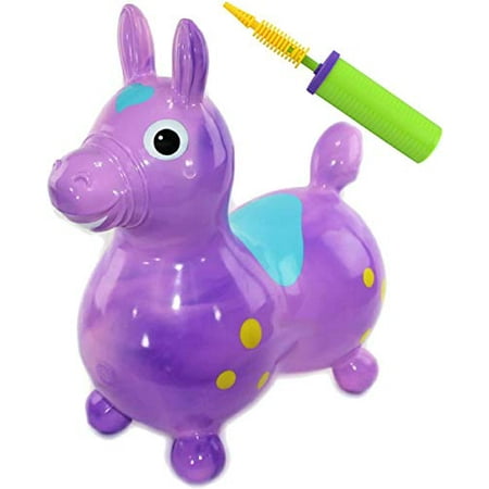 GYMNIC Rody Horse Inflatable Bounce & Ride, Mattys Toy Stop Exclusive ...