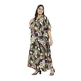 thumbnail image 3 of Oussum Women Plus Size Kaftans Dress Maxi Loose Caftan Casual Dresses Online, 3 of 6
