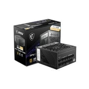 MSI - MPG A1000G PCIE5, 80+ GOLD Full Modular Gaming PSU, 12V-2x6 Cable, 5080 5090 ATX 3.1 & PCIE 5.1 Ready, 1000W Power Supply, 10 Year Warranty