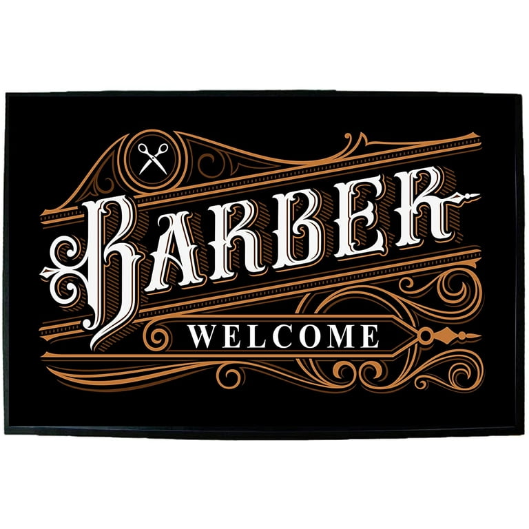 Barber welcome mat new arrivals