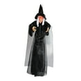 thumbnail image 2 of Bruja Colgante De Halloween De 180 Cm, Aterradora, Para Puerta De Entrada, Fiesta Temática, Recuerdos De Jardín, 2 of 9