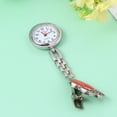 thumbnail image 3 of EeaseCA Heart Shaped Watch Waterproof Pocket Watch Fashion Creative Hanging Watch for Decor Use (Red), 3 of 9