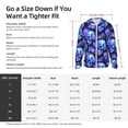 thumbnail image 5 of Lsque cool crystal Skull flower UPF 50+ Lightweight Sun Protection Men's Women's Long Sleeve Shirt, Hoodie Performance -XX-Large, 5 of 9