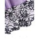 thumbnail image 4 of Camiseta con Panel de Encaje de Talla Extra Rosegal  Mangas largas de talla grande, 4 of 5